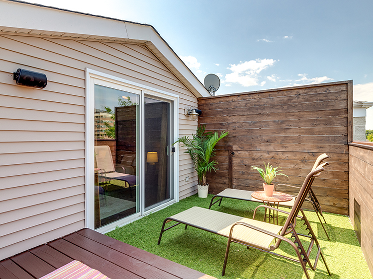 Balconies with Artificial Grass