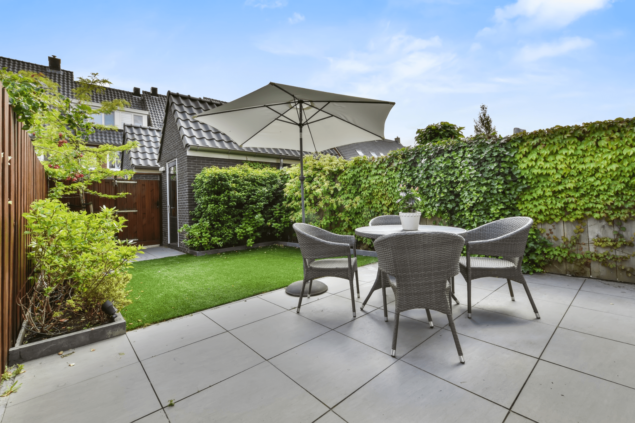 perfect blend of beauty and convenience with artificial turf for homeowners